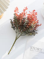 Arbusto Artificial De Eucalipto En Plástico Para Boda Banquete Novia Decoración De Navidad Para El Hogar Y Jardín Outdoor Estilo De Flor De Cerezo - details 10
