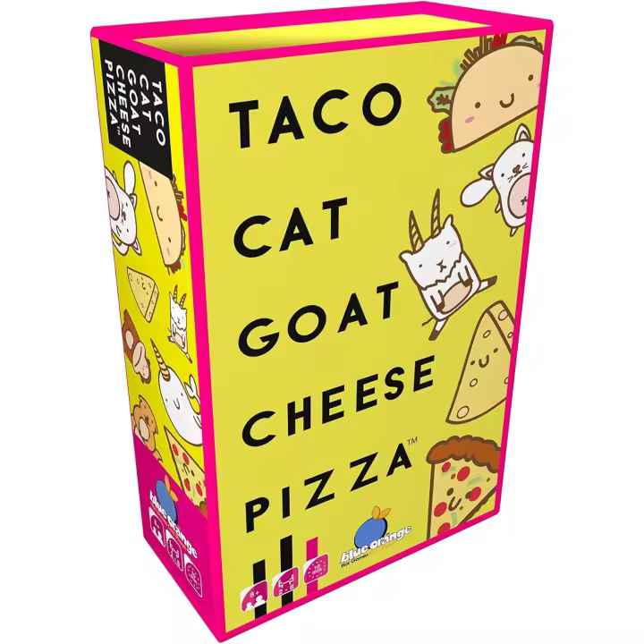 Pizza de queso de cabra Taco Cat | Juego de cartas | A partir de 8 años | De 2 a 8 jugadores | Tiempo de juego de 10 a 30 minutos - 1
