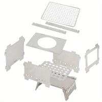 BOPORO Estufa de Leña Portátil Plegable - Perfecta para BBQ, Camping y Parrilla de Carbón - details 3
