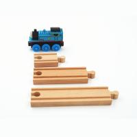 Accesorios De Pista De Tren De Madera Compatible Con Todas Las Marcas De Trenes Pista De Ferrocarril De Madera Para Juegos Educativos Para Niños Aged 4-6 - details 11