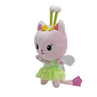 Mochila De Peluche De Gato Sonriente Gabby's Doll House Juguete Para Niños Regalo De Navidad Relleno De Algodón PP Tamaño 20-30cm Unisex - details 6