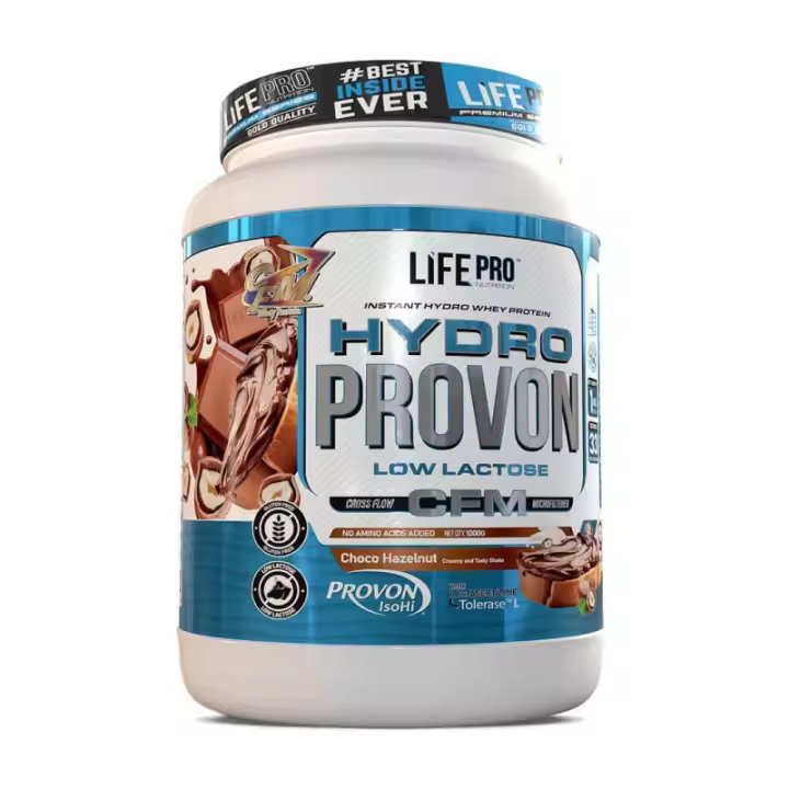 LIFE PRO NUTRITION HYDRO ISOLATE 1KG - Aislado de Proteína Hidrolizado - Fácil Absorción - Enriquecida con Enzimas Digestivas - 1