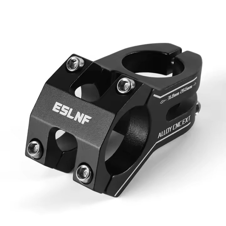 ESLNF Tímbrido De Bicicleta De Aluminio CNC 45mm Para Montaña Carretera BMX MTB Corto De 31.8 Manillar De Bicicleta - 1