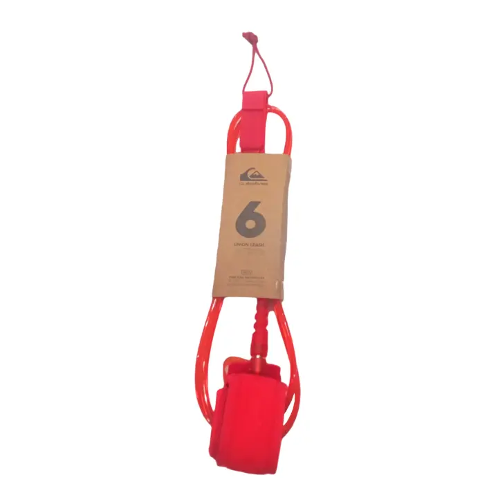 Quiksilver Rot (Surf Leash Ivento Union Red 6º) - 1