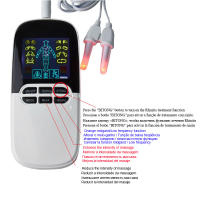 Masajeador Eléctrico De Músculo Ems Estimulador Tens Con Terapia De Baja Frecuencia Dispositivo De Alivio Del Dolor Corporal Electrodo De Pads - details 2
