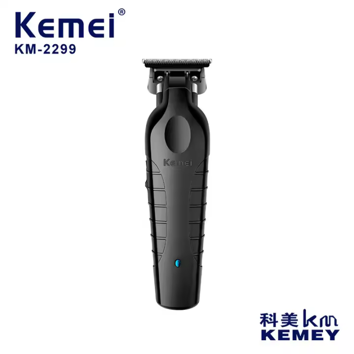 /KEMEI cortadora de pelo eléctrica con cuchillas de metalurgia de polvo cortadora de pelo eléctrica KM-2299 cortadora de pelo con tallado de cabezal de aceite - 1