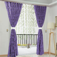 Cortinas De Tulle Sombreadas Con Vinateras Para Decoración De Sala De Estar Y Cocina Modernas Cortinas De Voile Organza Transparentes Para Ventanas Estilo Europeo Y Americano - details 33