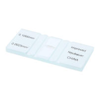 Placa De Cuento De Glóbulos Rojos De Vidrio Para Microscopio Con Camarines De Cuento Microscófico Herramienta De Biología Para Conteo De Levaduras - details 12