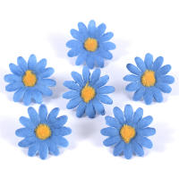 50Pcs Cabezas De Girasol Artificial Daisy Flor Silken Para Decoración De Bodas DIY Artesanía Y Decoración De Hogar - details 11