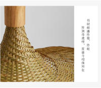 Lámpara Colgante De Bambú Pendentivo Luz De Techo Rattan Wicker Tejido a Mano Enredado Para Hogar Comedor Estilo Sudeste Asiático - details 13