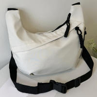 Bolso De Hombro Mini Estilo Callejero Neutro Ligero Para Llevar Artículos De Fitness Y Casual Unisex Con Cremallera Y Material De Nylon - details 1