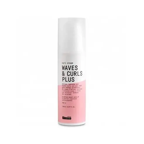 Glossco Waves & Curls Plus - Crema para Rizos Sin Aclarado 150 Ml - 1