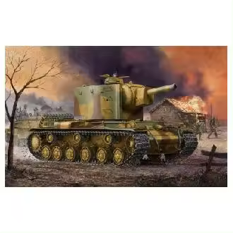 TROMPETER 00367 ALEMÁN Pz.Kpfm KV-2 754 (R) 1/35 - 1