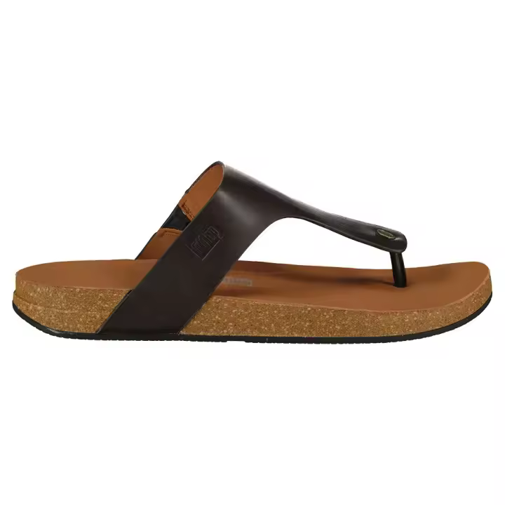Fitflop Sandalias Iqushion Leather Toe-post Marrón - 1