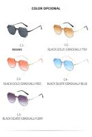 Gafas De Sol Removibles Para Hombres Y Mujeres Hexagonales Con Lentes Anti Luz Azul Para Computadora Gafas De Sol Rectangular Para Adultos - details 7