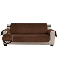 Cubierta De Sofá Impermeable Antideslizante Lavable Protección De Muebles Con Cinta Elástica Ajustable Y Lado BGA Para Hogar Y Mascotas - details 7