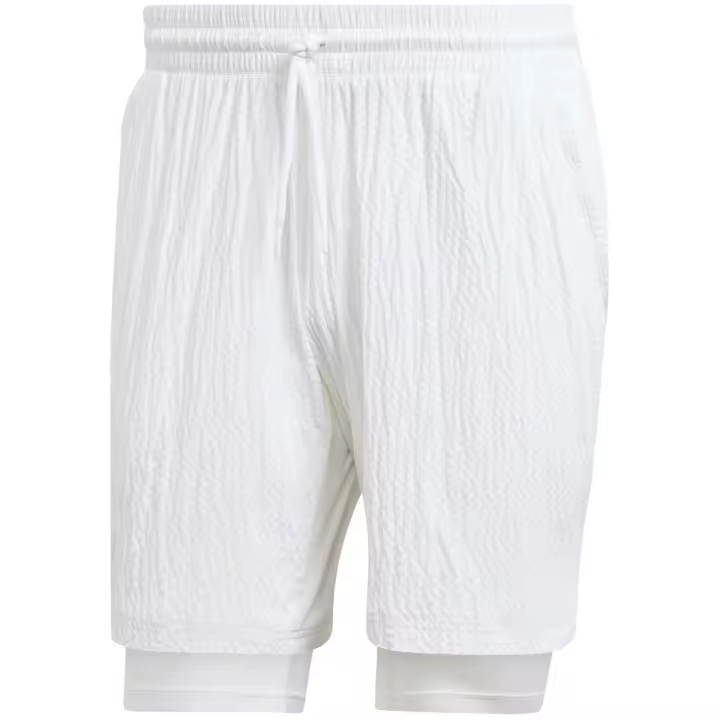 ADIDAS Pantalon Corto London 2N1 Hombre cortos blanco de tenis y padel - IA7101 - 1