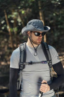 Gorro De Pescador De Verano Con Gran Alas Protección UV Impermeable Para Hombre Sombrero De Sol Para Senderismo Pesca Escalada Safari - details 8