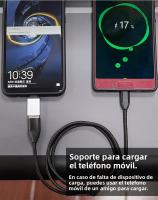 Adaptador OTG USB 3.0 a Tipo C Hembra a Macho Carga Rápida Adaptador USB C Para Xiaomi Samsung Laptop PC Conector a USB a Conector B Tipo-C Voltaje De Entrada 5v Voltaje De Salida 5v - details 2