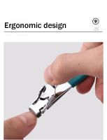 Cortauñas Ultra-Fino Y Mini De Acero Inoxidable Plegable Para Manicura Y Pedicura Herramienta De Corte Para Uñas Y Tendones - details 6