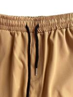 Pantalones De Cargo Para Hombre Con Bolsillos Y Cinta Ajustable En La Cintura Estilo Casual Moda Para Uso Diario Talla Regular - details 10