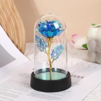 Rosa Artificial De 16CM Con LED Flores Creativas Para Decoración De Hogar Regalos Para San Valentín Día De La Madre Bodas - details 14