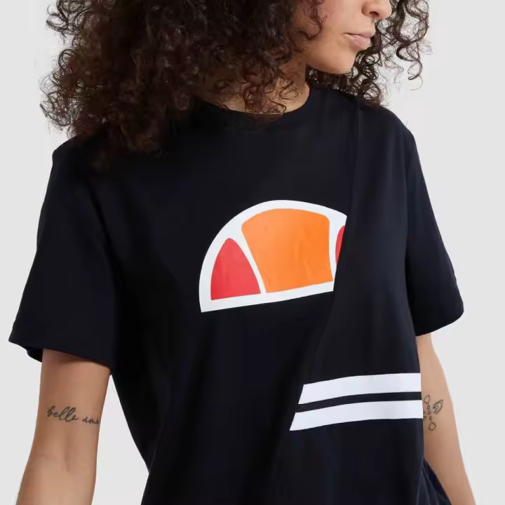 Camiseta Chica Ellesse Oversized Alibi Black - 1
