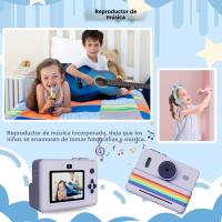Cámara Instantánea Portátil Para Fotografía Mini Impresora HD 2.8 Pulgadas Vídeo Digital Juguete Regalo Con Batería De 1500mAh - details 9