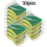 24pcs Esponjas De Limpieza Altamente Absorbentes Individualmente Empaquetadas Eliminadoras De Rusticidad Y Grasa Para La Cocina Y El Hogar - details 5