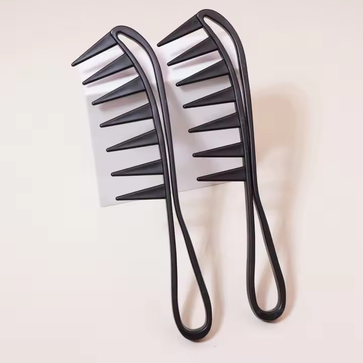 Peine Grande Con Dientes Anchos Para Cabello Apto Para Uso Seco Y Húmedo Ideal Para Hombres Y Mujeres - 1