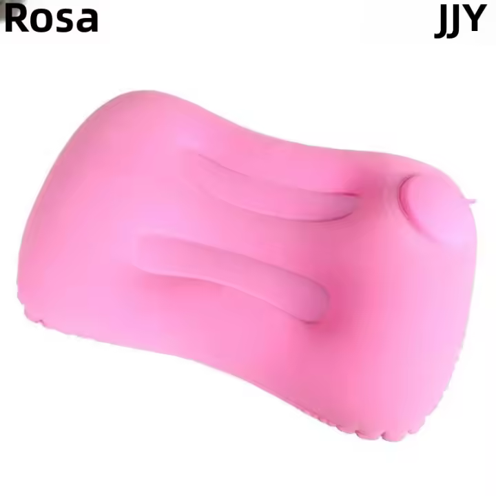JJYY Almohada De Viaje Inflable Para Avión Y Coche Almohada Plegable Tipo Cama Cojín De Cuello Almohadas De down 100% Fibra De Bambú - 1