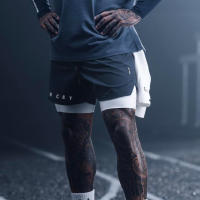 Shorts De Verano Para Hombre Quick Dry Deporte Running Fitness Básquetbol Outdoor Pantalones De Entrenamiento Sueltos Y Transpirables - details 2