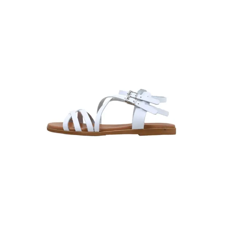 Krack Core BENAGIL Sandalia Plana Mujer Blanco - 1