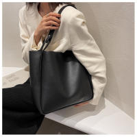Bolso De Hombro Para Mujer Estilo Retro Minimalista Gran Capacidad Malla Texturada Bolso De Comercio Forma De Barroco - details 7