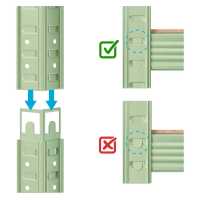 Ociodual Estanteria Metalica Tiny Verde, Estante Ideal para Hogar, Estanterias Trastero, Muebles, Oficina, Estanterias Almacenaje Divisible, Sin Tornillos, 240kg, 4 Baldas MDF, 150x60x30cm - details 6