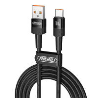 NNBILI 2pcs Cable De Carga Rápida 100W C-C Y A-C Tipo-C Para Huawei Samsung Cable De Acero Tejido 1M 2M - details 10