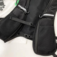Bolsa De Pecho Hip-hop Para Hombres Ropa De Calle Impermeable Táctico Vestido Bolsas De Almacenamiento Con Bolsillos De Nylon - details 16