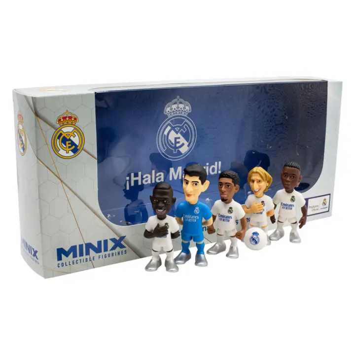 Pack 5 figuras minix pack real madrid 7 cm - 1