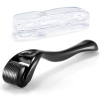 Rodillo De Acero Inoxidable Para Cuidado De La Piel Negro Con 540 Agujas Microneedle 0.25 0.3mm Para Cuidado Facial Y Corporal Crecimiento De Cabello - details 5