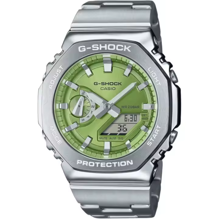 Reloj G-Shock GM-2110D-3AER Hombre – Reloj Verde con Bisel Metálico - 1