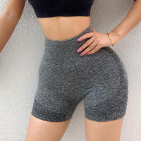 Shorts Deportivos Para Mujer High Waist Push up Fitness Yoga Running Leggings De Nylon Spandex Transpirables Y Secado Rápido - details 12