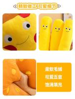 Muñeco De Peluche Creativo De Papas Fritas Y Hamburguesa Para Decoración De Parejas Regalo De Cumpleaños Para Niñas Y Niños - details 5