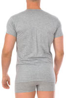 Q-EN-Camiseta interior manga corta y cuello en pico para Hombre 1004