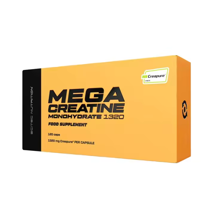 Mega Creatine monohydrate 1320 120caps. - 1