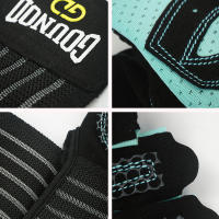 Guantes De Levantamiento De Peso GOUNOD Con Soporte De Muñeca Transpirables Antideslizantes Para Gimnasio Y Entrenamiento De Fitness Powerlifting - details 9