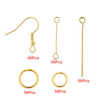Juego De 220 Piezas De Anillos Abiertos De Color Oro Para El DIY De Joyería De Pendientes Conectores De Anillos Para Creación De Joyas Accesorios De Enlaces De Saltar - details 6