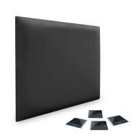 DHOME Juego de Paneles Tapizados de Terciopelo Premium Pack Autoadhesivos para Pared Acústicos Absorbentes Protección Tercera Gama de Colores - details 2