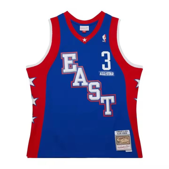 Camiseta Allen Iverson Swingman All Star East 2004-05 de Mitchell and Ness - 1