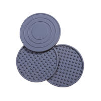 3/6pcs Tapete De Silicona Para Bebidas Resistente Al Calor Soporte Para Taza Travesera Protector De Mesa Antideslizante Para Decoración Moderna - details 8
