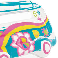 INTEX - Colchoneta hinchable gigante, 178x23x91 cm, Diseño furgoneta hippie, Incluye parche reparación, Estilo retro, Colchonetas de piscina, Hinchables playa, Juguete agua, Flotador - details 6